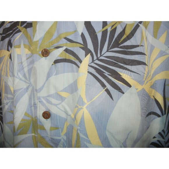 Tommy Bahama Silk Shirt Men Size XXL Hawaiian Camp Floral Print Tropical Print - Picture 4 of 9
